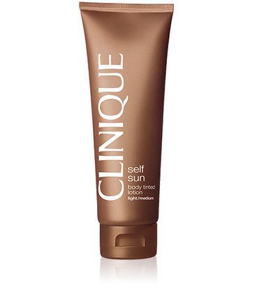 Best For Beginners: Clinique Self Sun Body Tinted Lotion