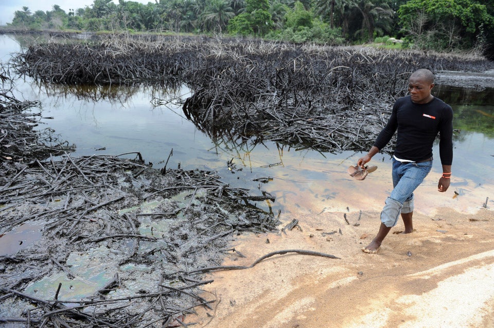 Niger Delta ExxonMobil Spill, Nigeria - May 2010