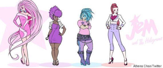 New Jem And The Holograms Comic Celebrates Body Diversity Huffpost Canada Style