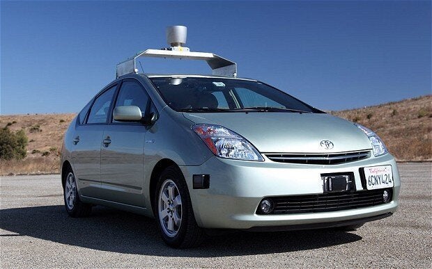 <strong>Driverless cars</strong>