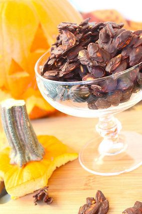 Chocolate-Covered Pumpkin Seeds