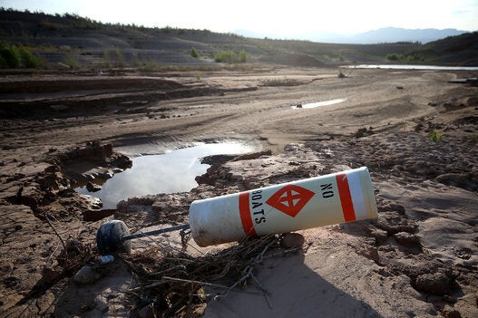 Lake Mead At Historic Low Levels Amid Drought In West