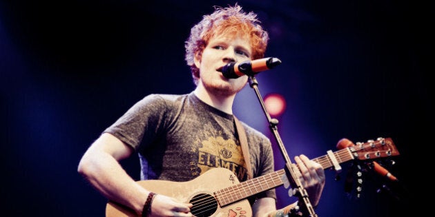 Ed Sheeran pÃ¥ Hovefestivalen 2012. Foto: Tom Ãverlie, P3.no