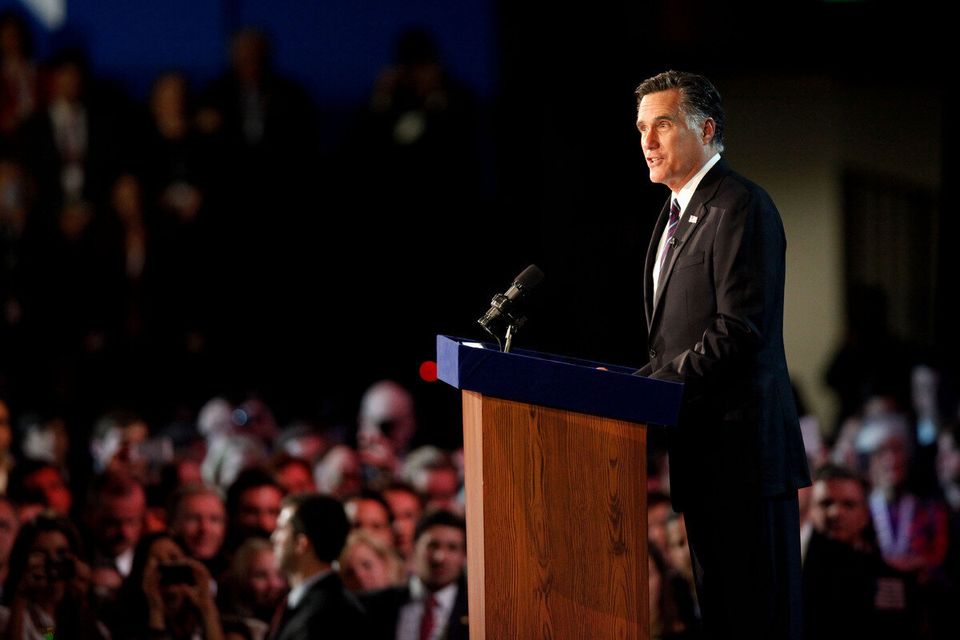 2012 -- Mitt Romney