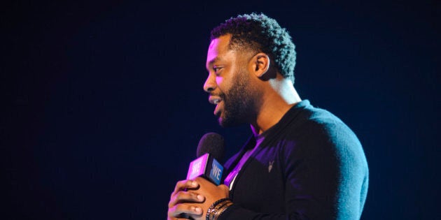 ROSEMONT, IL - MARCH 01: LaRoyce Hawkins attends WE Day 2017 at Allstate Arena on March 1, 2017 in Rosemont, Illinois. (Photo by Timothy Hiatt/Getty Images for WE)