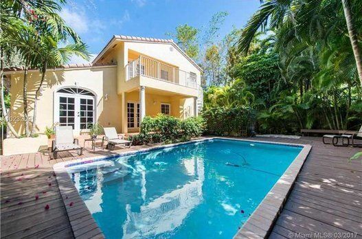 A four-bedroom villa in Miami’s Coconut Grove