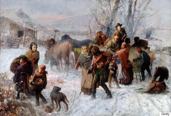 A painting named "The Underground Railroad" by Charles T. Webber (Photo: Getty) 