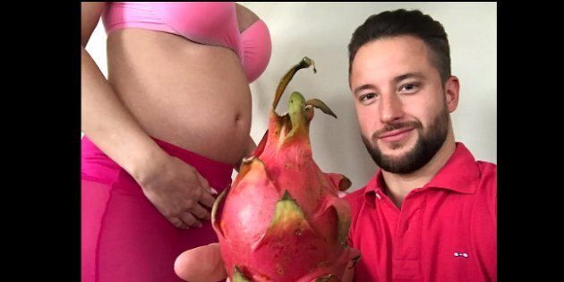 This couple's pregnancy video is better than any 'baby growth' app.