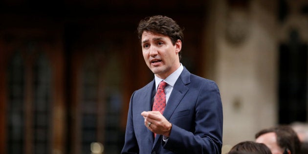 Canada's Prime Minister Justin Trudeau speaks during Question Period in the House of Commons on Parliament Hill in Ottawa, Ontario, Canada, May 3, 2017. REUTERS/Chris Wattie