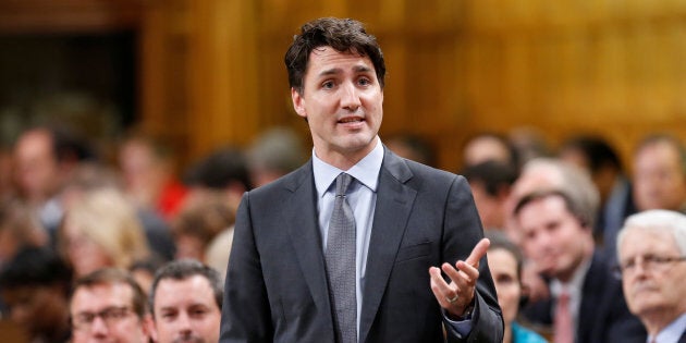 Canada's Prime Minister Justin Trudeau speaks during Question Period in the House of Commons on Parliament Hill in Ottawa, Ontario, Canada, May 16, 2017. (REUTERS/Chris Wattie)