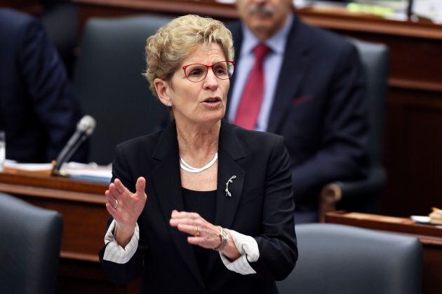 Premier Kathleen Wynne during question period at Queen's Park, Feb. 21, 2017.