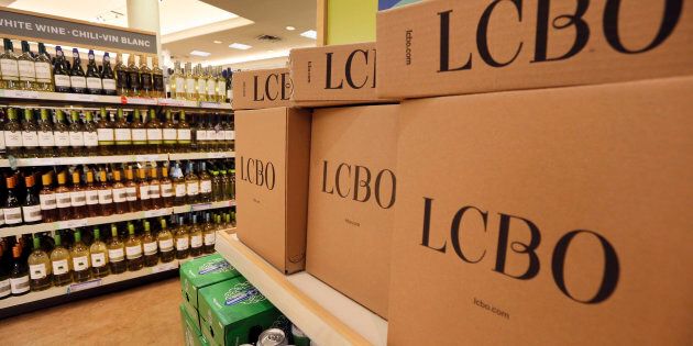 An LCBO store on Cooper St. in Toronto, July 26, 2016.