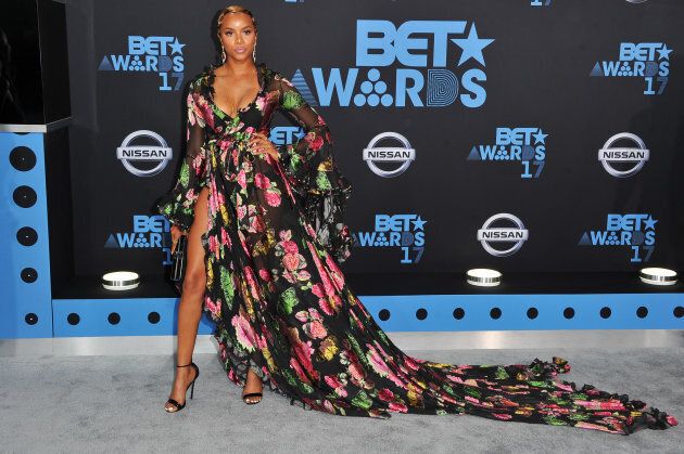 Actress LeToya Luckett arrives at the 2017 BET Awards at Microsoft Theater on June 25, 2017 in Los Angeles, California. (Photo by Allen Berezovsky/WireImage)