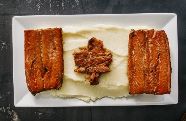 Canada Day Maple Rye Cedar Salmon