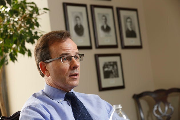 Torstar CEO John Boynton photographed at One Yonge Street in Toronto.