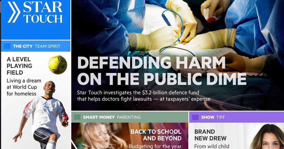 Toronto Star To Shutter 20 Million Tablet App Huffpost Canada