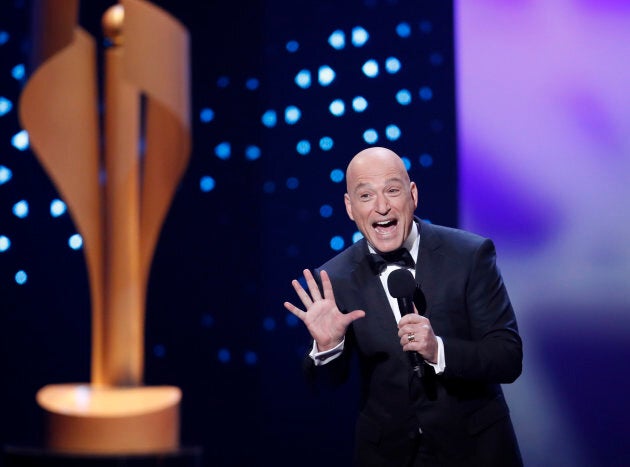 Comedian Howie Mandel hosts the Canadian Screen Awards in Toronto on March 12, 2017.