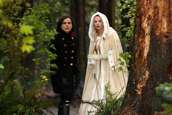 Regina Mills and Emma Swan from ABC's "Once Upon A Time"