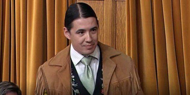 Robert-Falcon Ouellette speaks in the House of Commons on May 4, 2017.