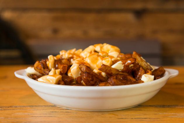 Behold, the glory of poutine.