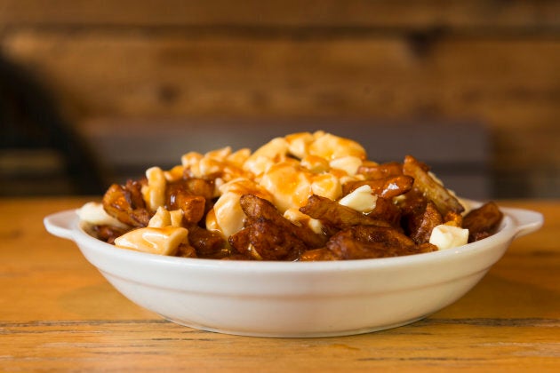 Behold, the glory of poutine.