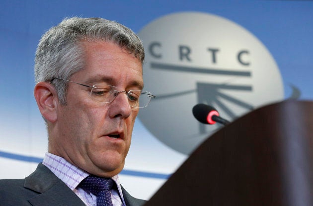 Canadian Radio-television and Telecommunications Commission (CRTC) Chairman Jean-Pierre Blais takes part in a news conference in Gatineau, Quebec June 27, 2013.