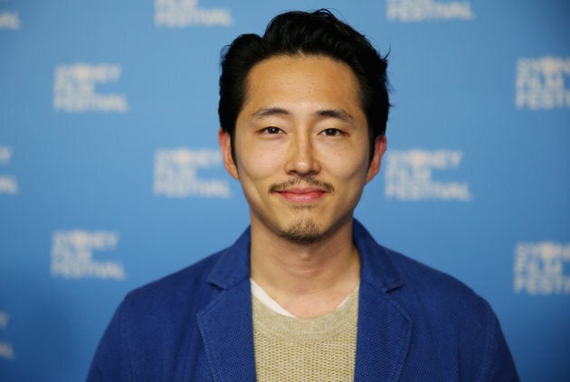 Steven Yeun arrives ahead of the Sydney Film Festival Closing Night Gala and Australian premiere of Okja at State Theatre on June 18, 2017 in Sydney, Australia. (Photo by Don Arnold/WireImage)