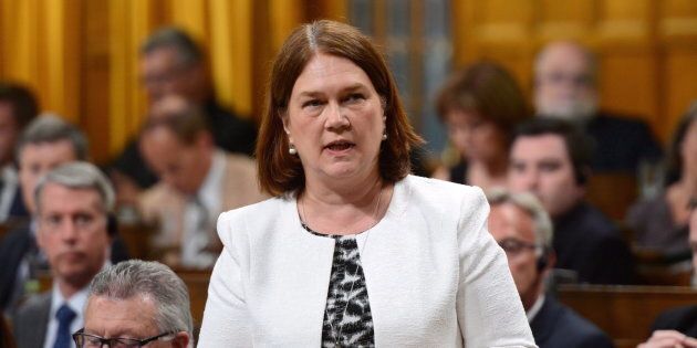 Minister of Health Jane Philpott stands during question period in the House of Commons on Parliament Hill in Ottawa on Tuesday, June 13, 2017.