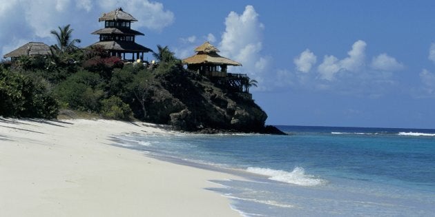 Necker Island is Richard Branson's private island.