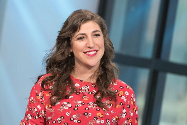 Mayim Bialik visits Build Studio to discuss her new book 'Girling Up: How to Be Strong, Smart and Spectacular' at Build Studio on May 9, 2017 in New York City.