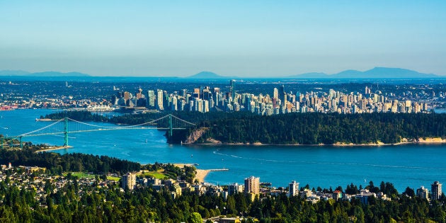 An aerial view of Vancouver. The city has fallen behind Toronto and Montreal in Chinese foreign buyer interest.