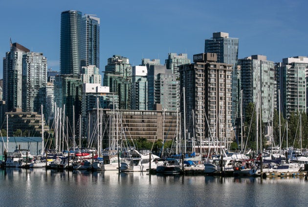 Vancouver's Coal Harbour, seen from Stanley Park, June 30. The city's housing recovery appears to be "petering out," TD Bank says.