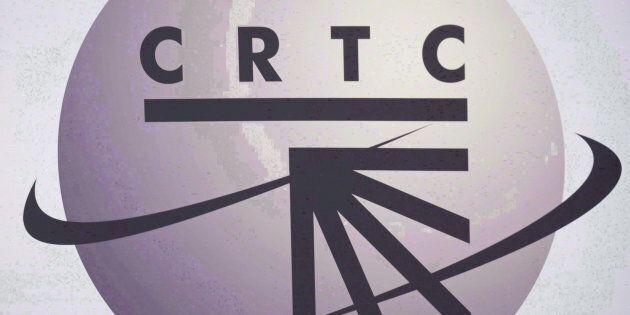 A CRTC logo is shown in Montreal on September 10, 2012.