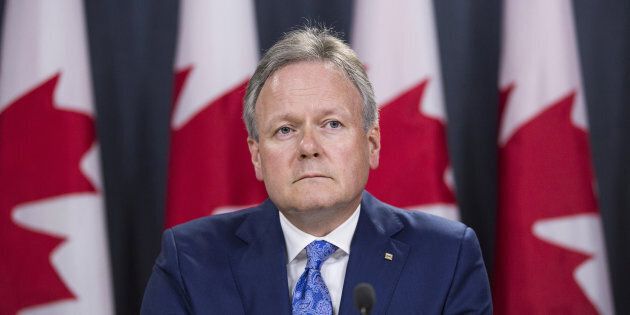 Stephen Poloz, governor of the Bank of Canada, listens during a news conference in Ottawa, Ontario, Canada, on Thursday, June 8, 2017.
