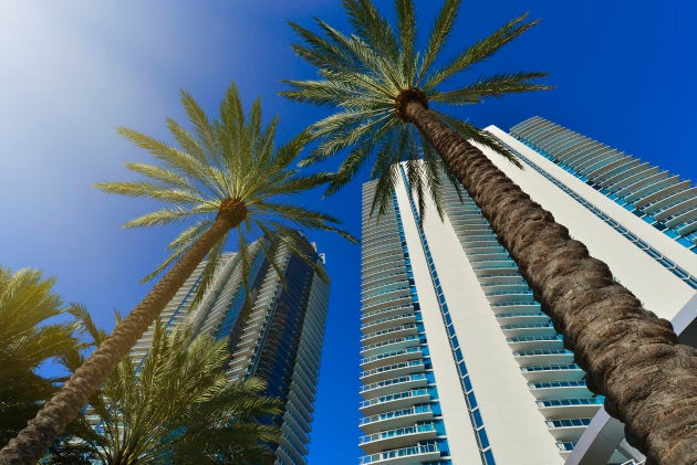 Condo towers in Sunny Isles Beach, Florida. The state is the top destination for Canadians buying property in the U.S.