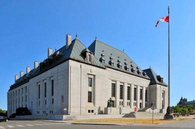 The Supreme Court building in Ottawa.