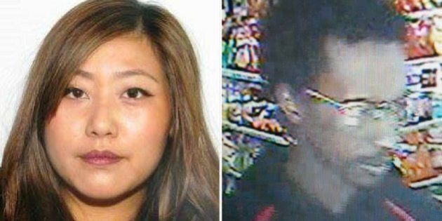 Calgary police released photos of person of interest Yu Chieh Liao, and an unidentified man she may be travelling with.