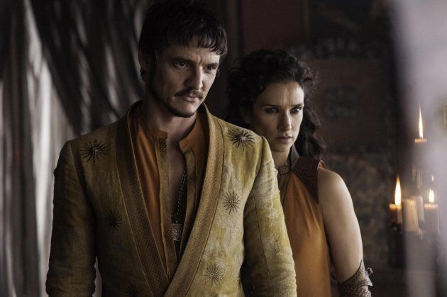 Oberyn Martell and Ellaria, played by Pedro Pascal and Indira Varma.