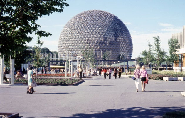 Pavilion of the U.S at the Expo 1967 in Montreal