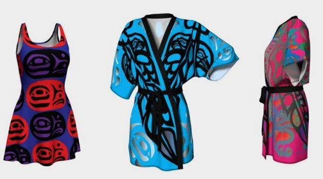 Mia Hunt is a Heiltsuk and Metis Cree artist from Bella Bella, B.C. Her designs will be featured at Vancouver Indigenous Fashion Week on July 28.