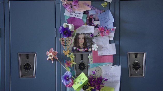 Hannah Baker's locker in "13 Reasons Why."