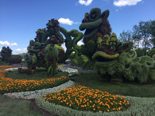 China's second sponsored display at MosaïCanada 150.