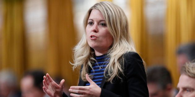 MP Michelle Rempel speaks during Question Period in the House of Commons on Parliament Hill in Ottawa in 2013.
