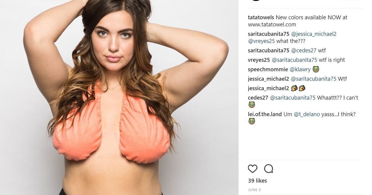 The Ta-Ta Towel Is The Answer To All Your Boob Sweat Problems