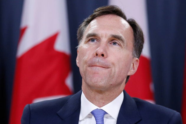 Canada's Finance Minister Bill Morneau takes part in a news conference in Ottawa, July 18, 2017.