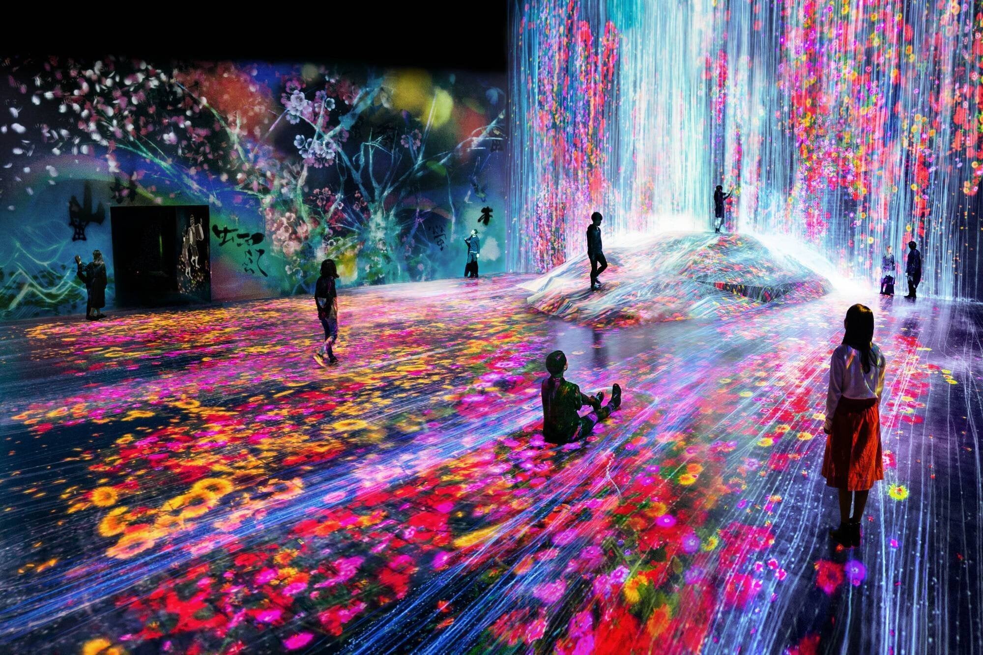 體驗式藝術展覽 teamLab (照片來源:teamLab)