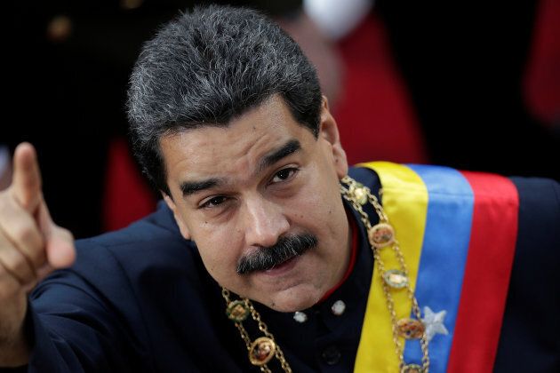 Venezuela's President Nicolas Maduro was caught unaware by U.S. President Donald Trump's comments about a possible military intervention in Venezuela.