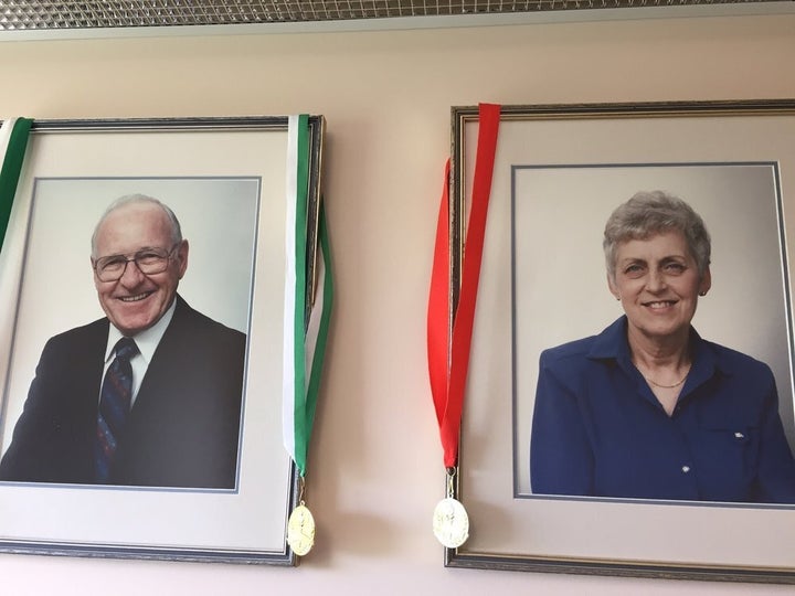 Kenn and his wife Irene. The photos were taken in 1990 after Irene was diagnosed with breast cancer. "We better get these taken," she said. "As we don't know how long I'll have." She died in 1992.