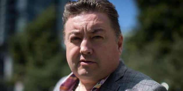 Former Neo Nazi Tony McAleer poses for a photograph in Vancouver, B.C., on Thursday August 17, 2017.