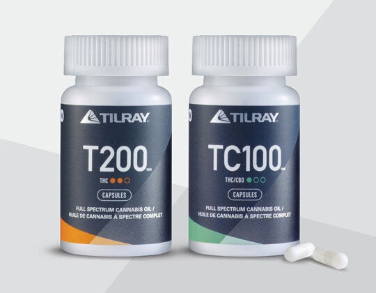 Tilray medical cannabis Capsules.